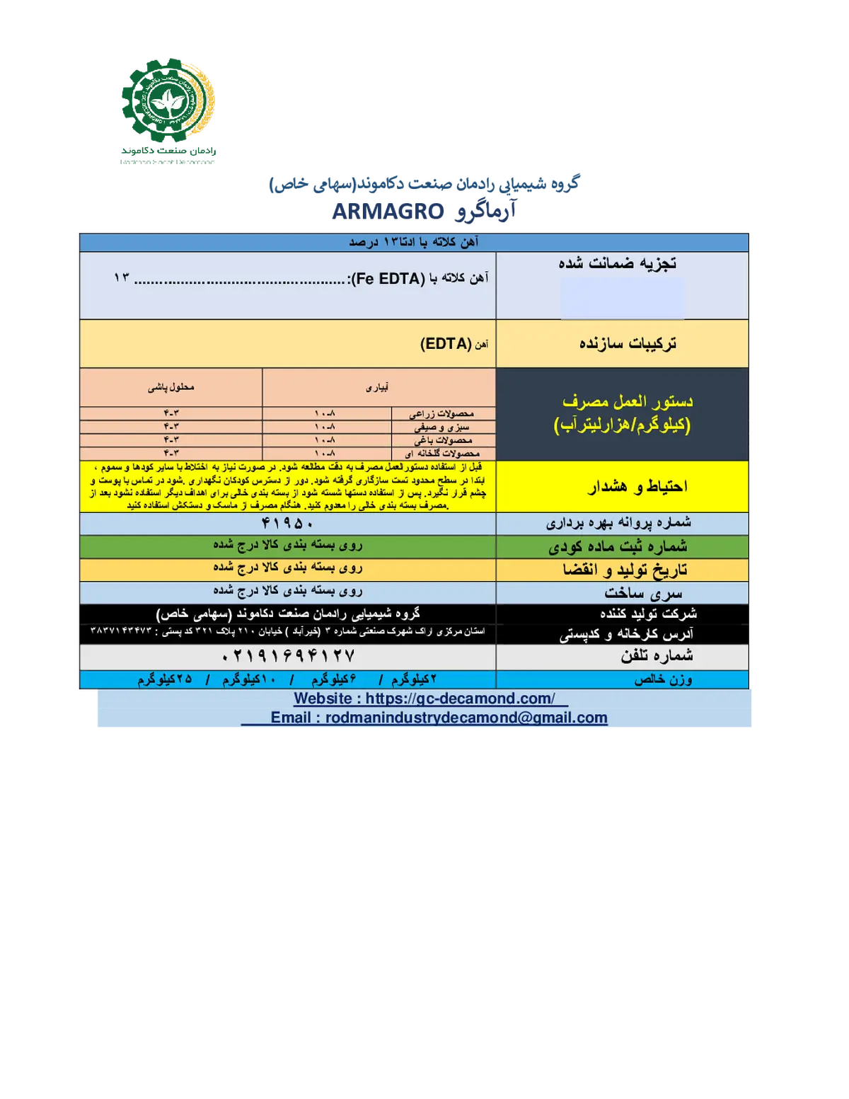 کلات آهن 1 3 درصددتا آرماگرو