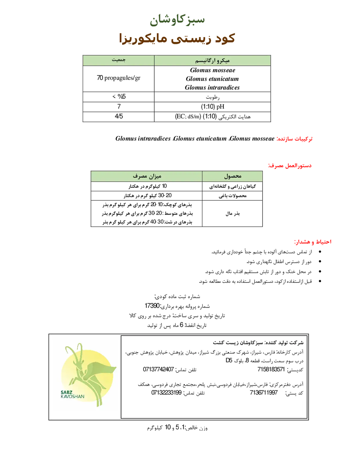 زیستی جامد سبزکاوشان