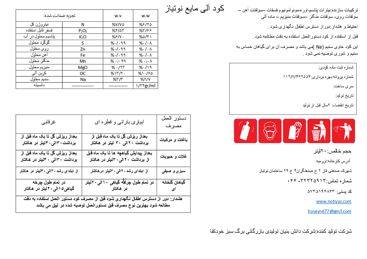 آلی مایع نوتیاز