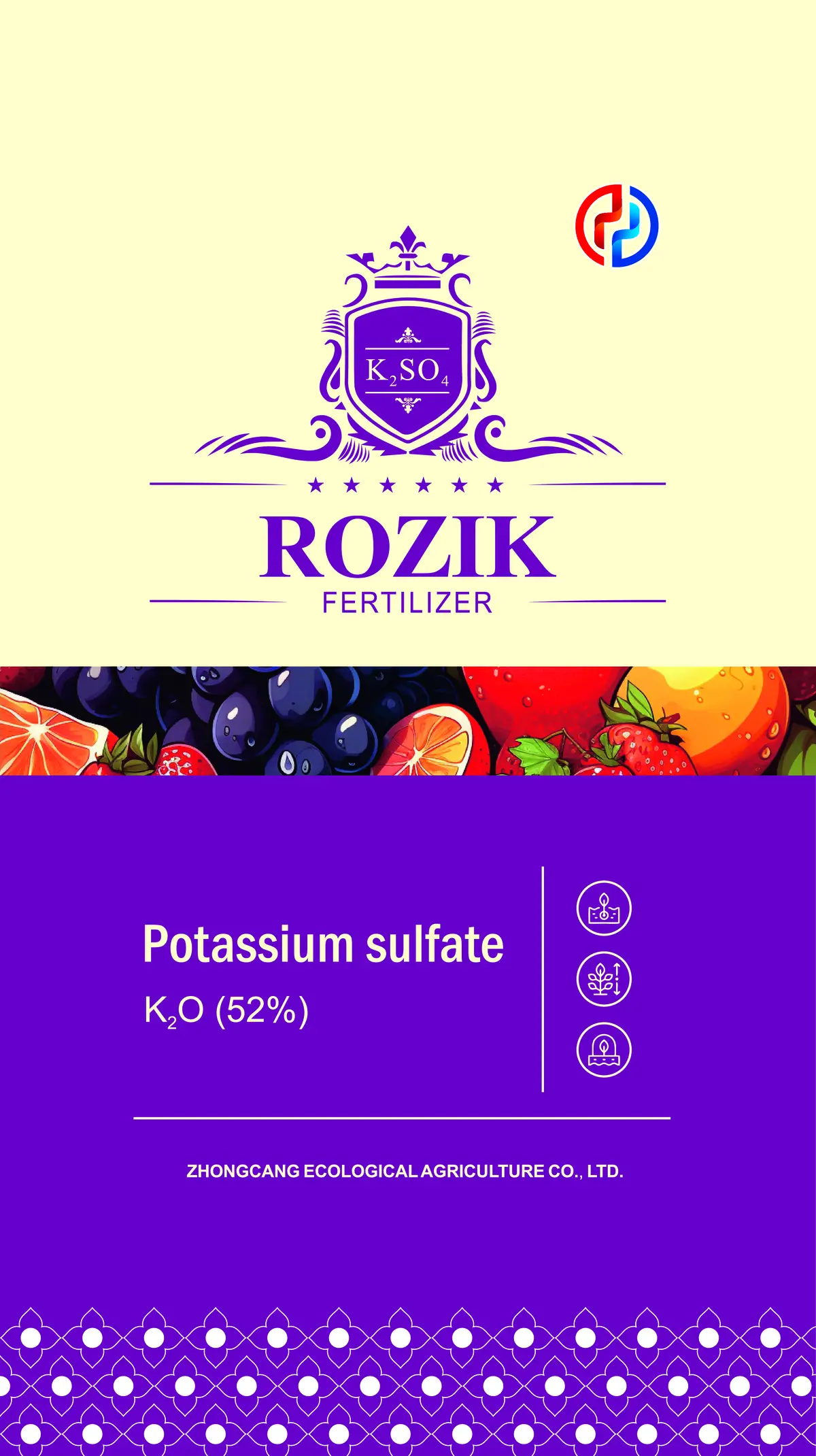 سولفات پتاسیم روزیک پوتاسسیوم سولفات