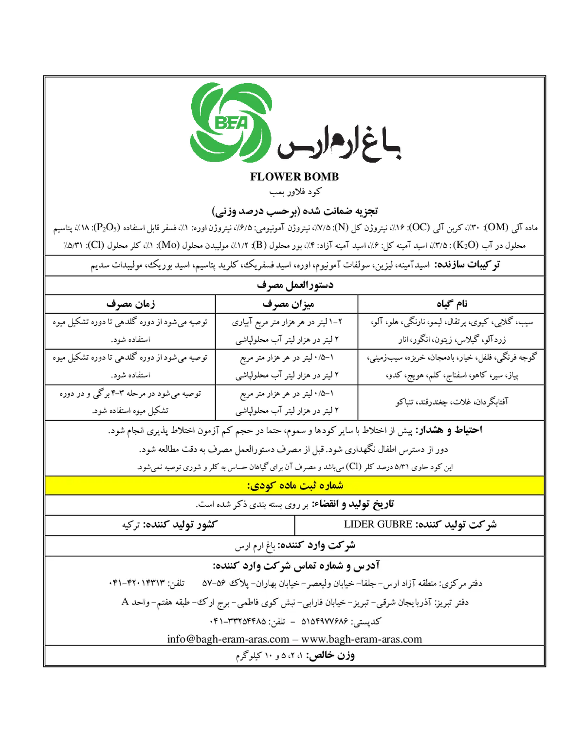 آلی ژله ای فلاور بومب