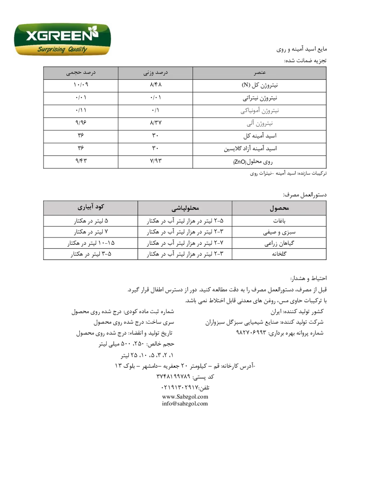 آلی مایع - نیتروژن و روی کسگرین