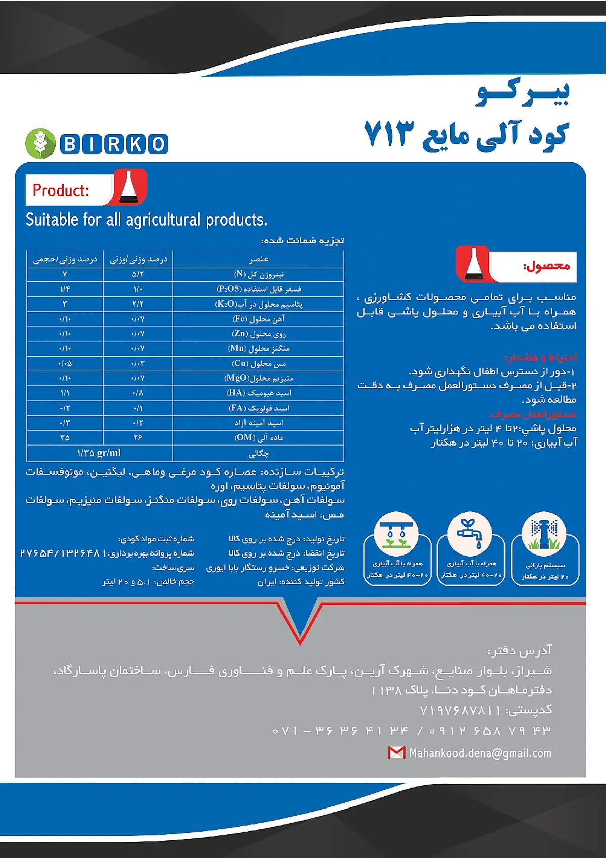 آلی مایع بیرکو