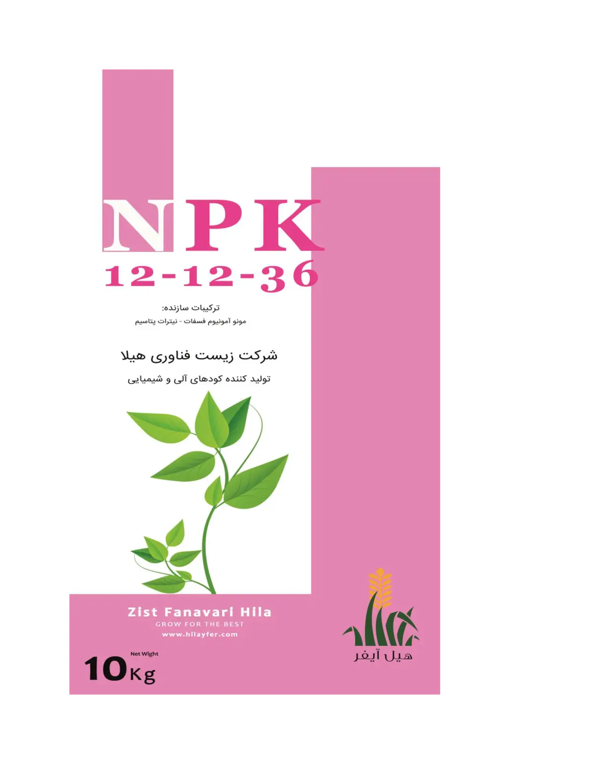 کود جامد ان پی کی 12-12-36 هیل آیفر