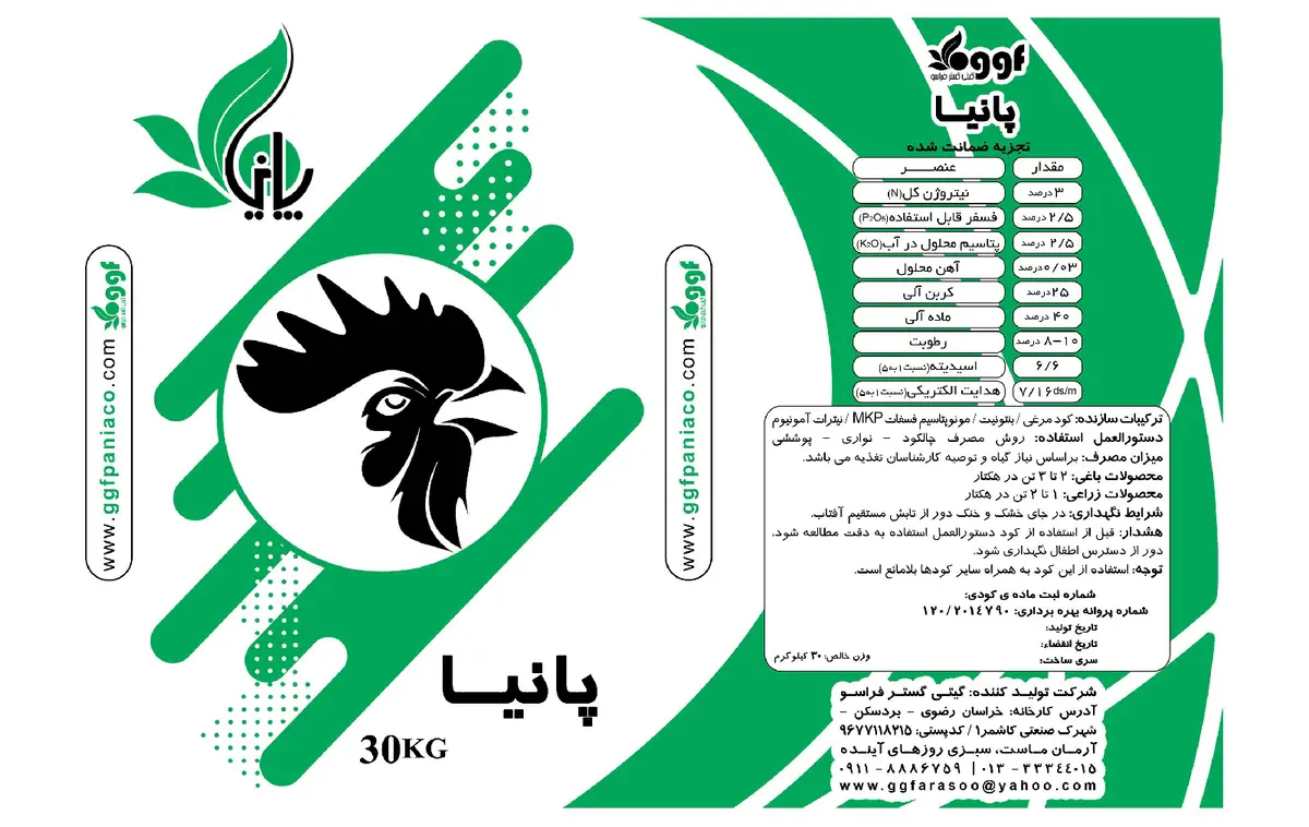 آلی جامد پانیا